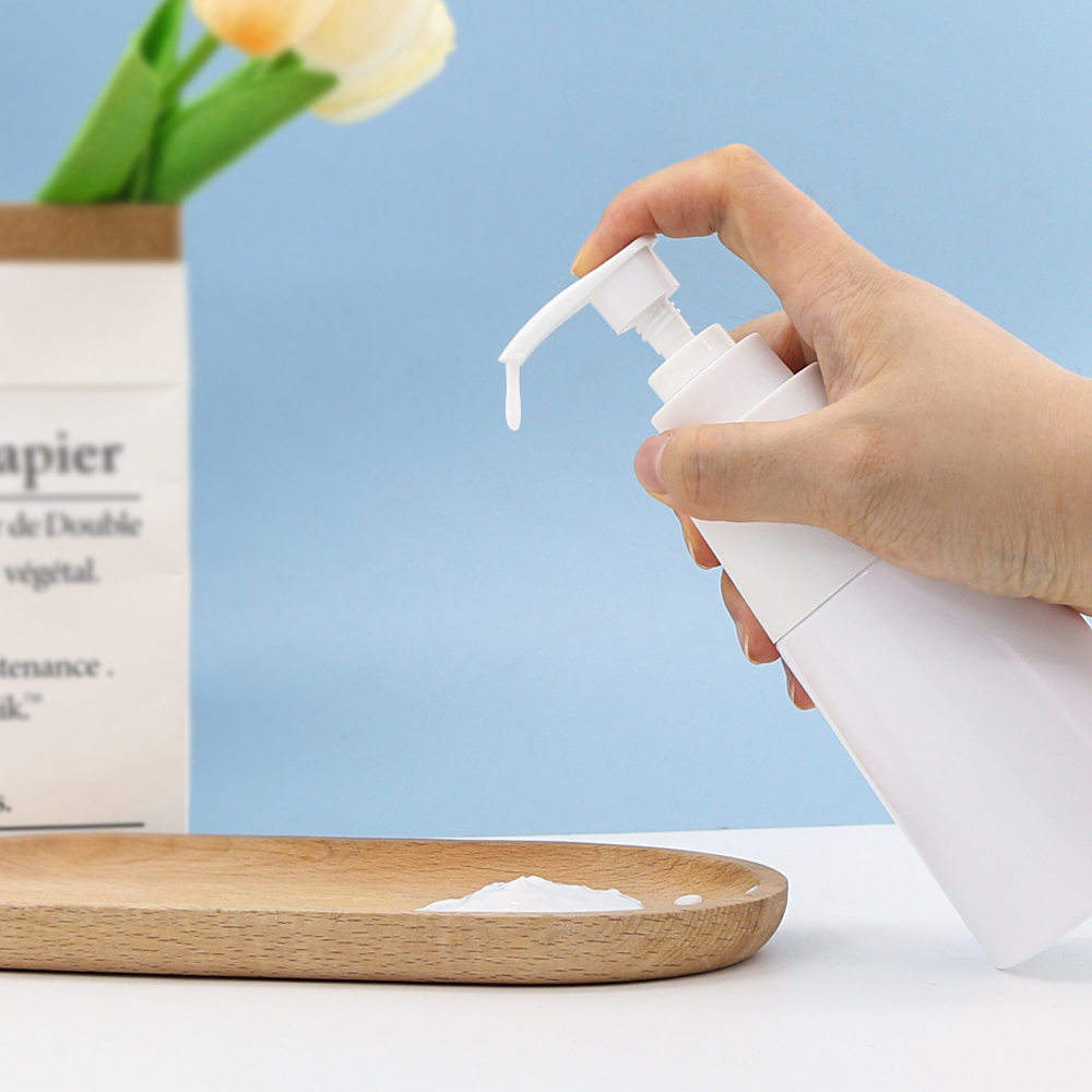 Umweltfreundliche konische Plastikflasche für Gesichtsreiniger