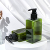 Luxus-PET-Körperlotion-Flaschenverpackung in quadratischer Form
