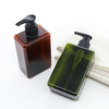 Luxus-PET-Körperlotion-Flaschenverpackung in quadratischer Form