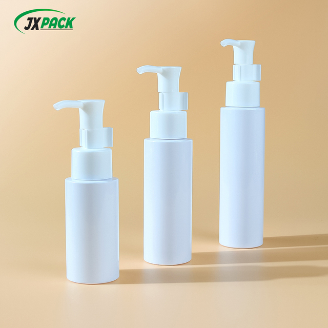120 ml weiße PET-Kunststoff-Essenz-Lotion-Flasche