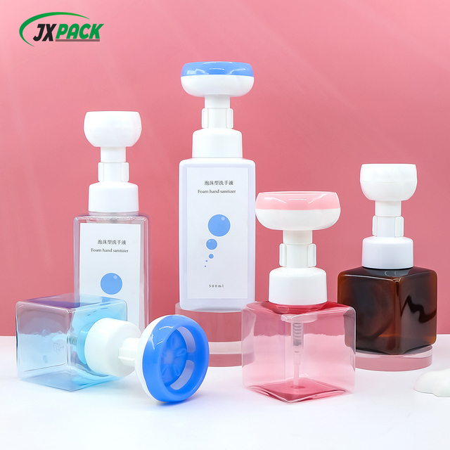 Instock 300 ml blumenförmige Händedesinfektionsschaumflasche