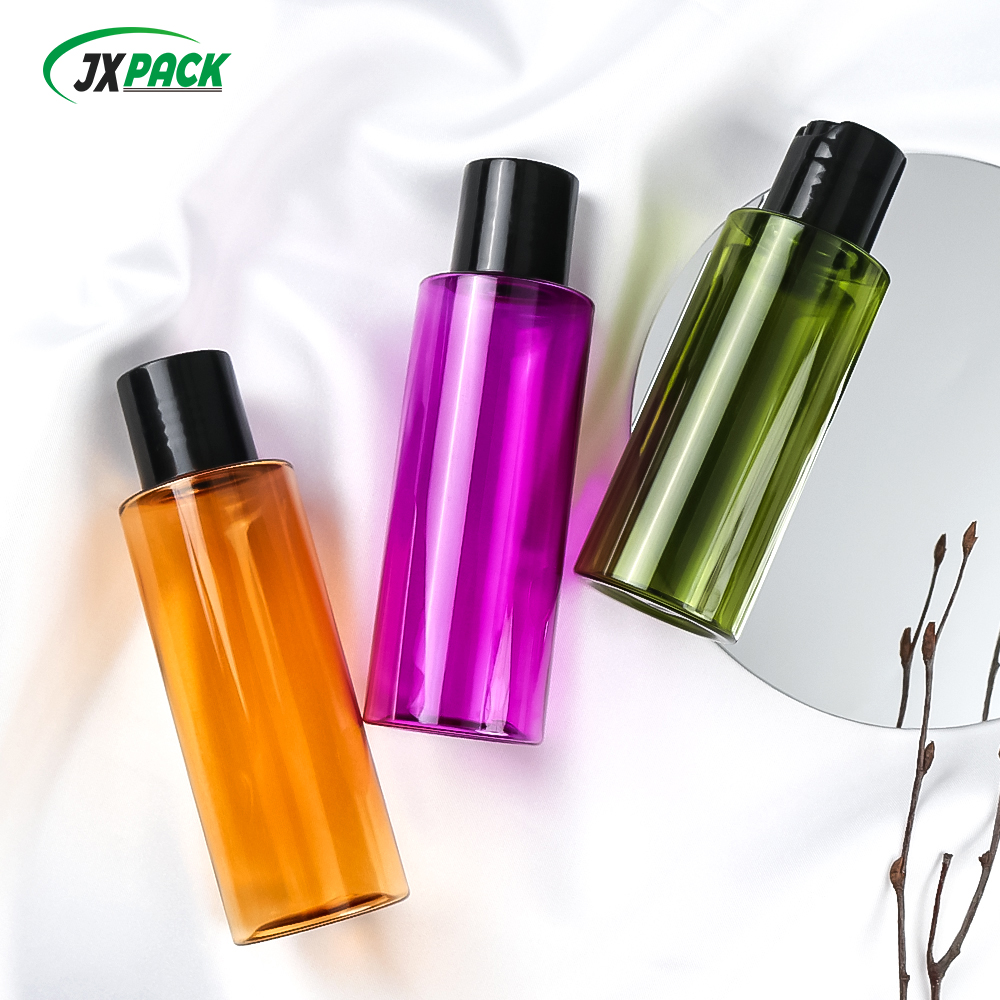 Lotionsflasche aus Kunststoff mit Druckverschluss für Make-up-Entferneröl