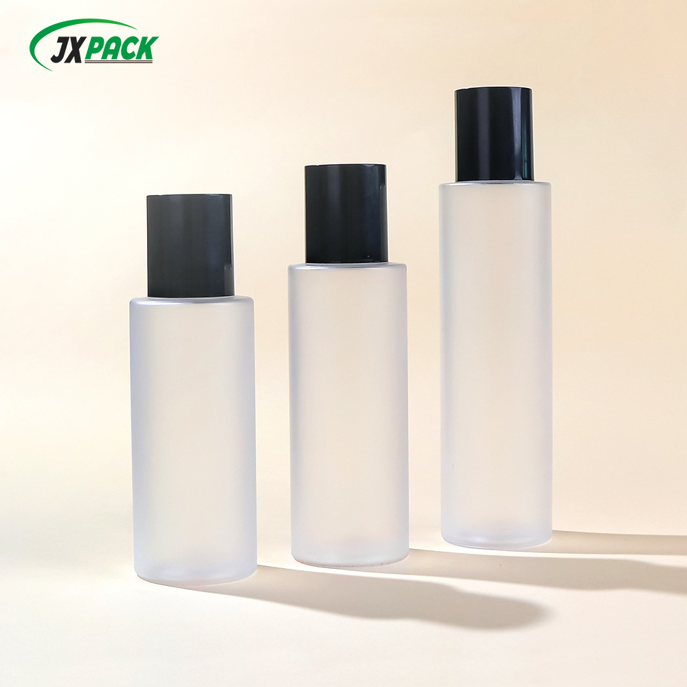 Lotionsflasche aus Kunststoff mit Druckverschluss für Make-up-Entferneröl